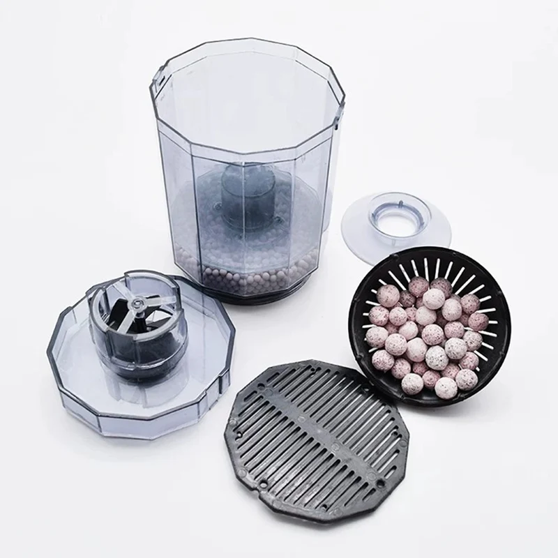 Aquarium Fish Waste Collector - 魚糞吸引器 透明な水槽用廃棄物除去器 酸素増加と水槽清掃用