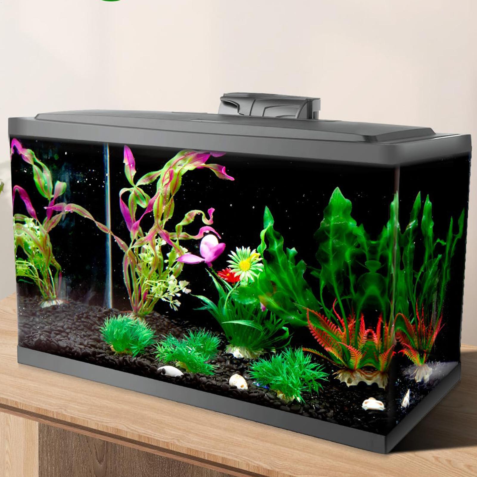 Aquarium Fish Poster - 水槽背景 静電気吸着式 ブラック アクアリウム背景ステッカー アクアリウムポスター アクアリウム背景