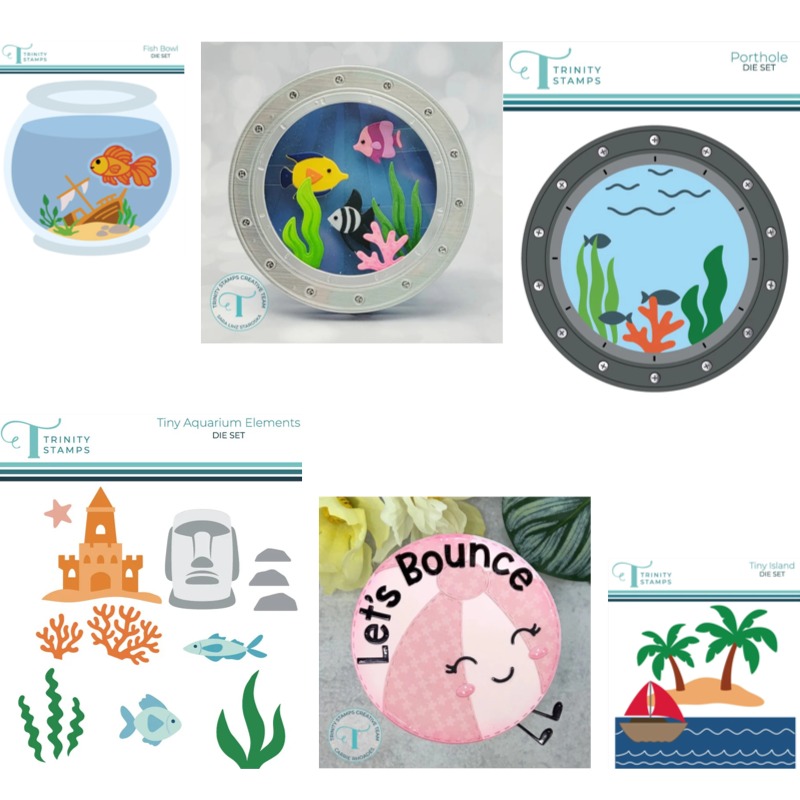 Aquarium Fish Food - センチメントタンクス ソーマッチアイランド メタルカッティングダイ DIYスクラップブッキングクラフト用 ダイスカットステンシルメーカー フォトアルバム