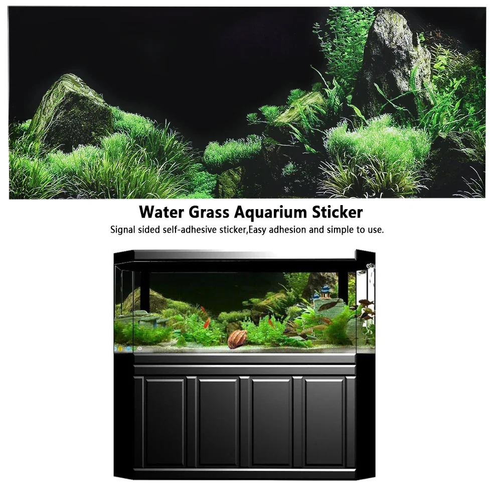 3D水族館のポスター,水槽の背景アクセサリー,海の植物,ポス - Aquarium Fish Poster のレビューと価格