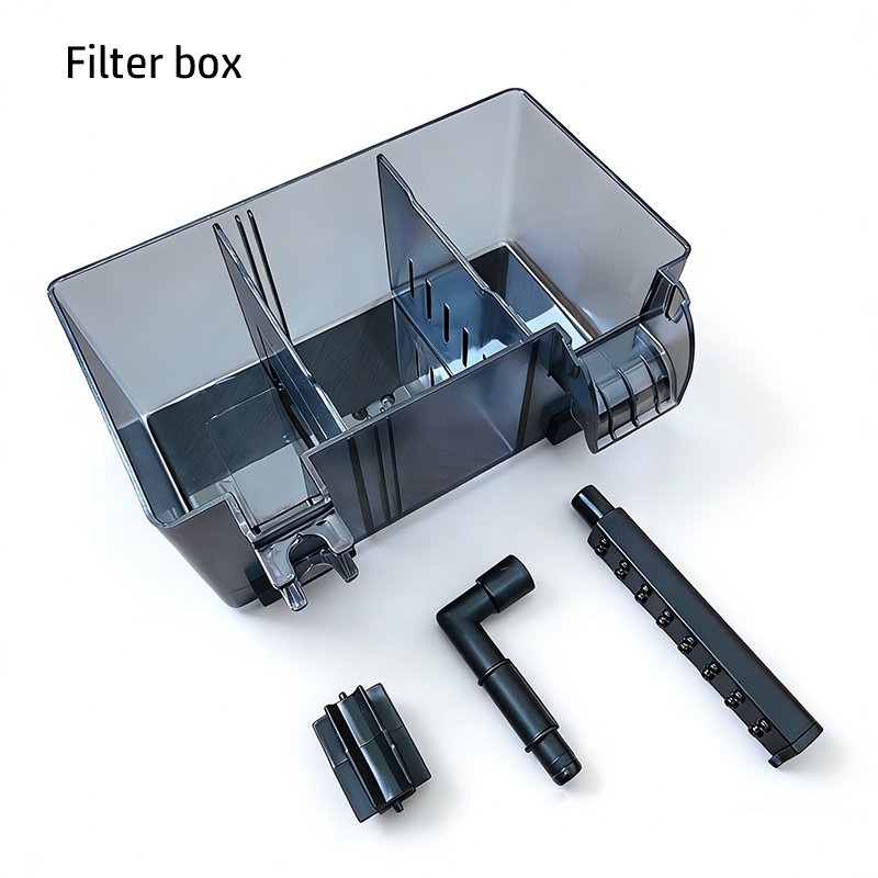 小型水槽用フィルターボックス 静音水循環システム 乾湿分離フ - Aquarium Fish Waste Collector のレビューと価格