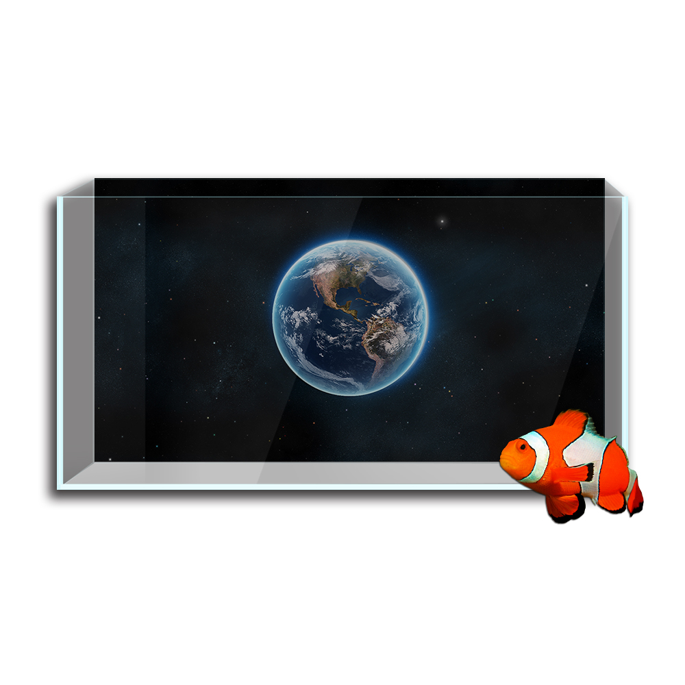 水槽の背景ステッカー,地球の地球の惑星のHD印刷の壁紙,背景 - Aquarium Fish Poster のレビューと価格