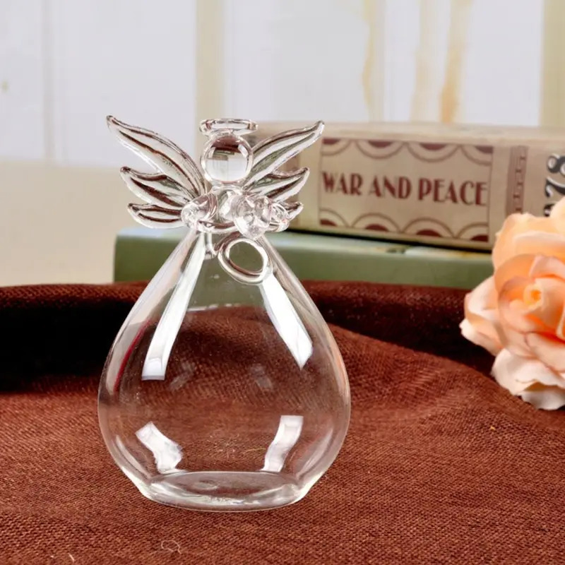 激安セール 天使型クリアガラスミニ水槽 - ベタ、グッピー用 - Aquarium Fish Angel のレビューと価格