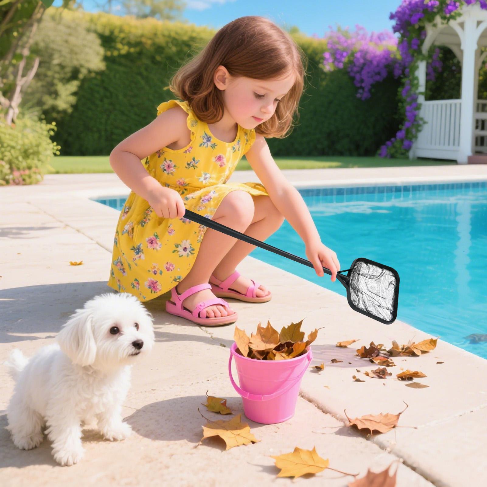 プールネット 清掃用 ポータブルプールストレーナーネット 噴 - Aquarium Fish Net のレビューと価格