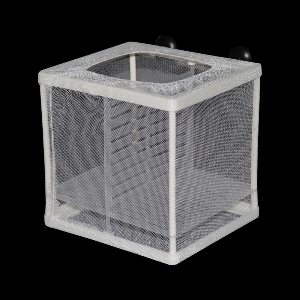 1 個魚飼育インキュベーターネットぶら下げ魚孵化場隔離ボック - Aquarium Fish Net のレビューと価格