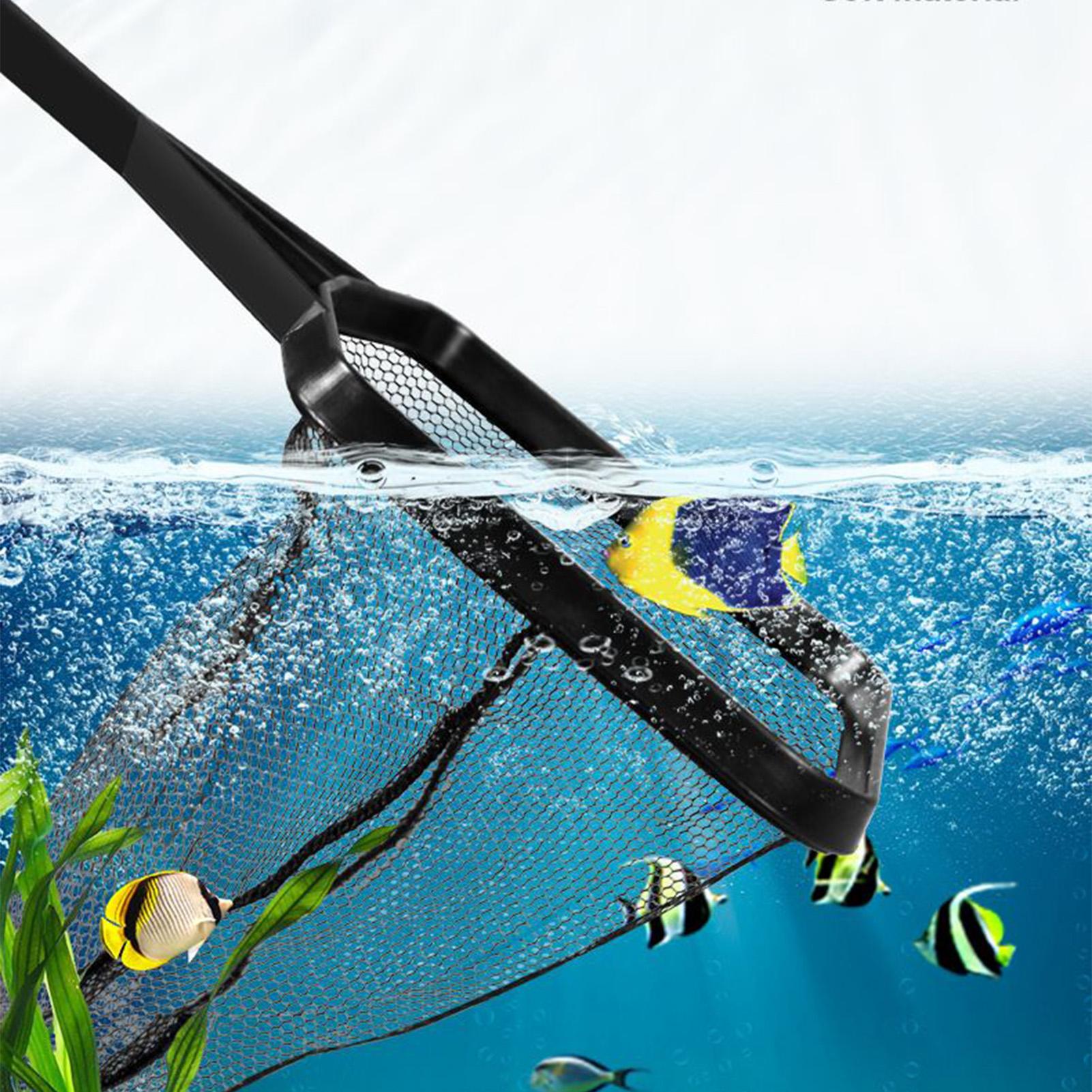 プールネット水槽サルベージネット水族館クリーニングツールポー - Aquarium Fish Net のレビューと価格