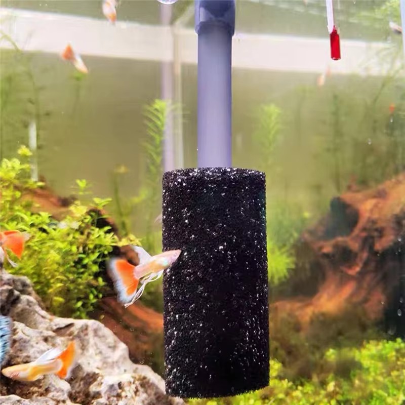 水族館のプレフィルタースポンジ、黒い泡ロール、大きな魚のアク - Aquarium Fish Big のレビューと価格