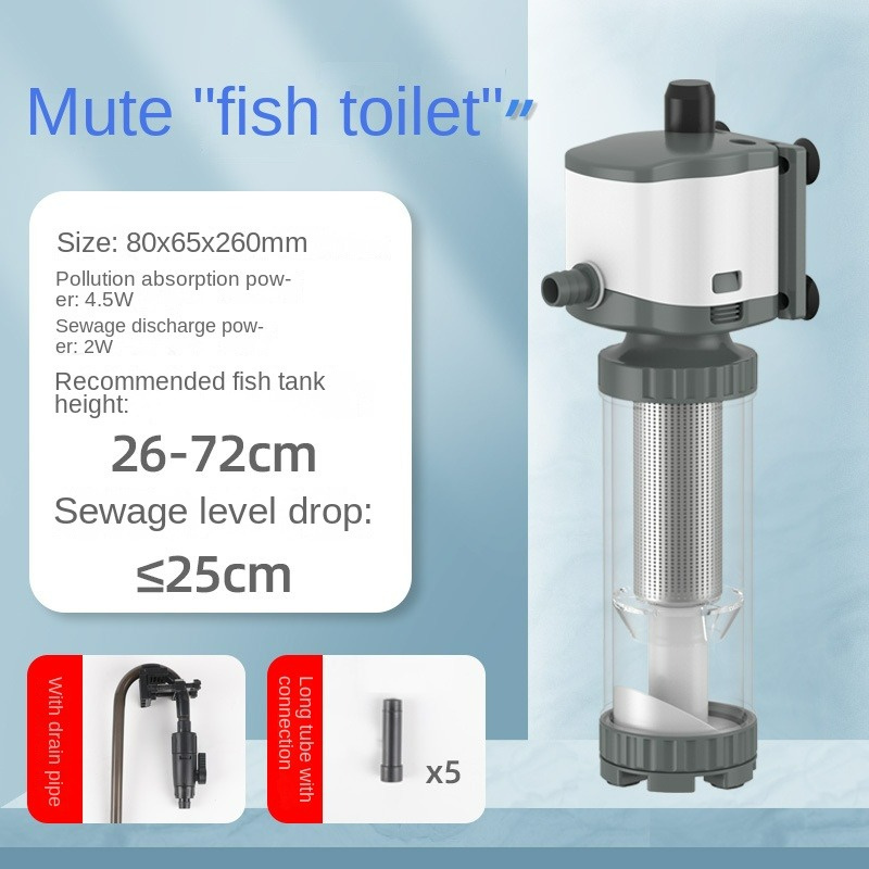 220-240V 3-in-1水槽フィルターポンプ - 水循 - Aquarium Fish Waste Collector のレビューと価格