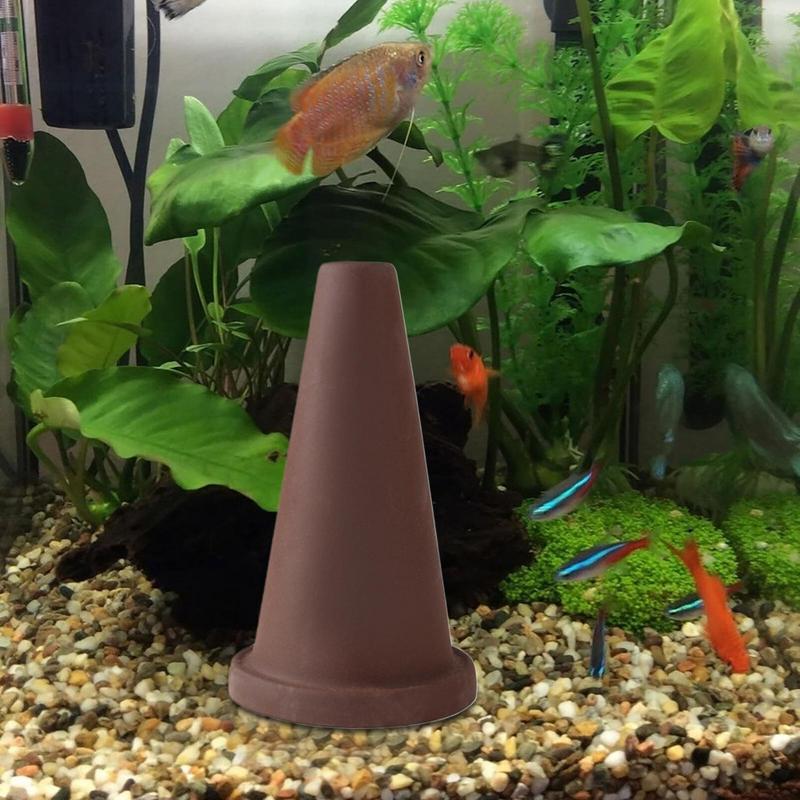 魚の水族館の装飾の陶器粘土のコーン、天使の魚のスレート、プリ - Aquarium Fish Angel のレビューと価格