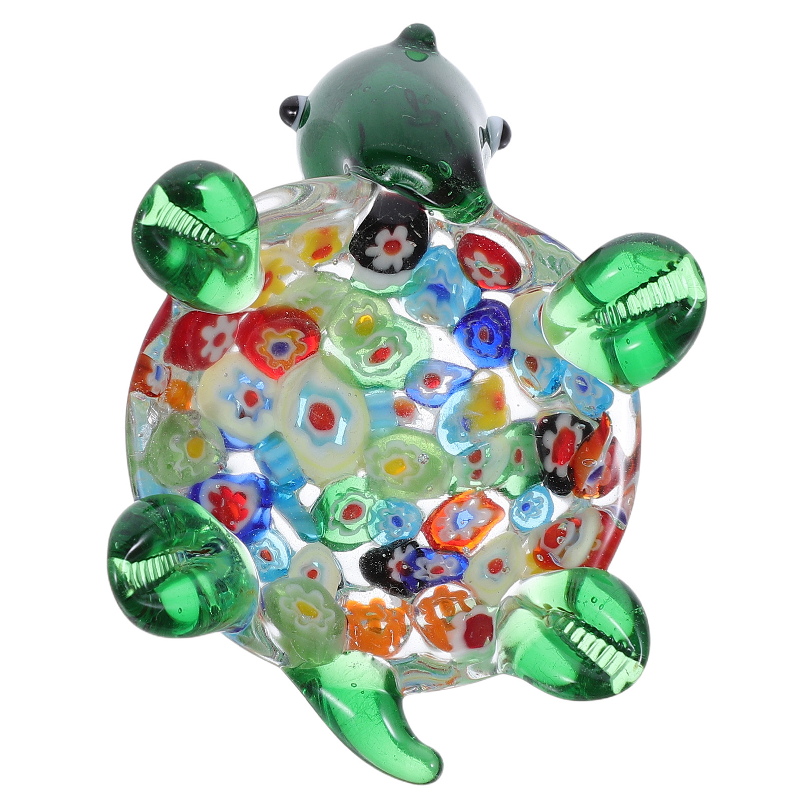 1Pc かわいいガラスカメミニチュア置物日本スタイル漫画海の - Aquarium Fish Japan のレビューと価格