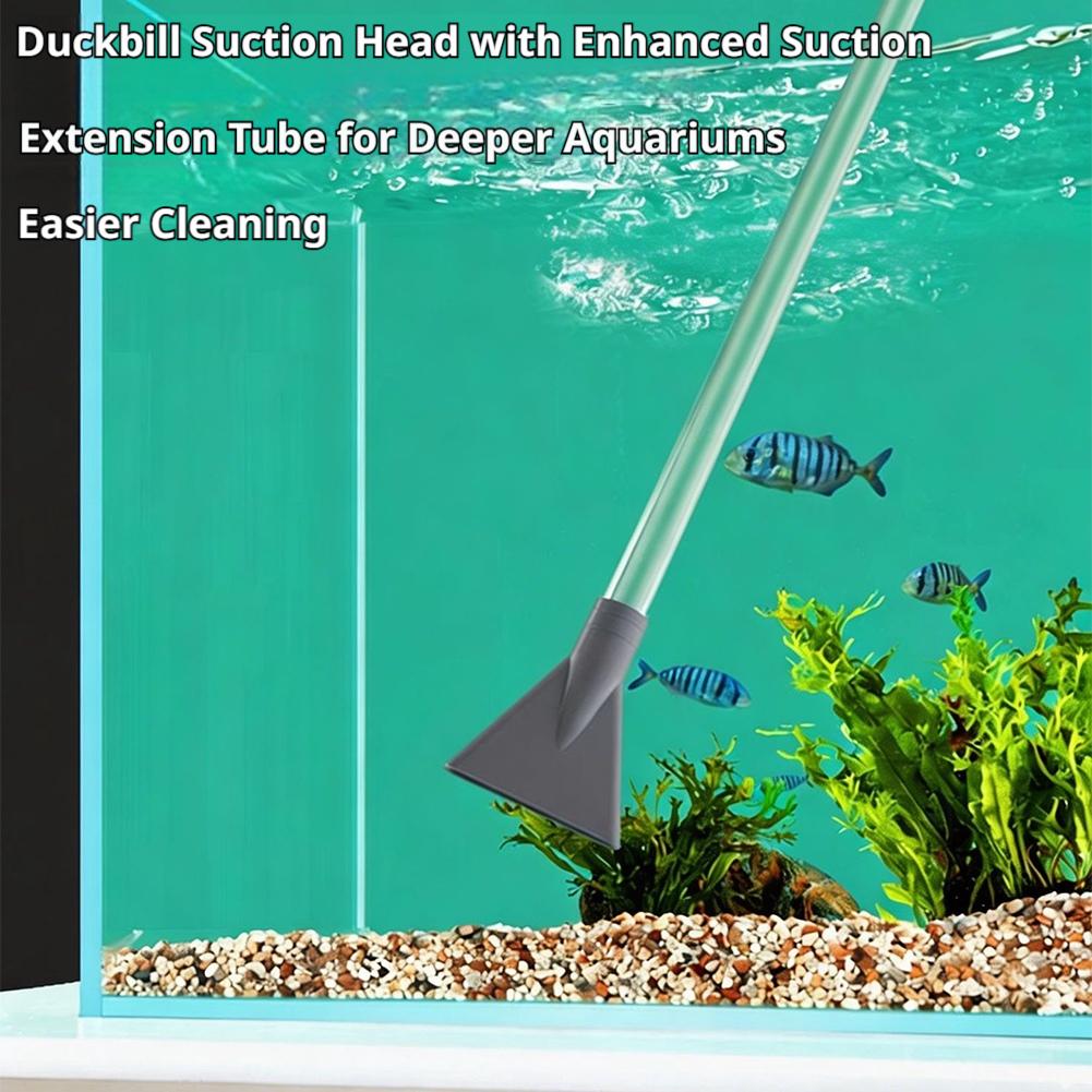 手動式水槽サイフォン魚タンク水交換キット砂利クリーナー砂洗浄 - Aquarium Fish Waste Collector のレビューと価格