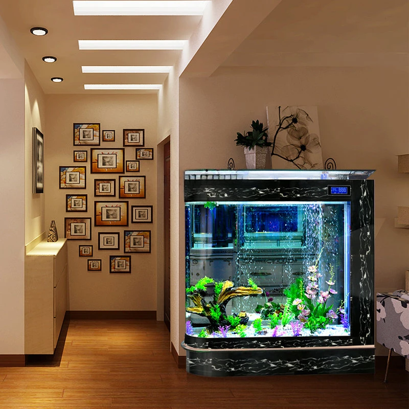 弾丸水槽水族館大型魚グローブパーティション生態ガラス水槽バー - Aquarium Fish Big のレビューと価格
