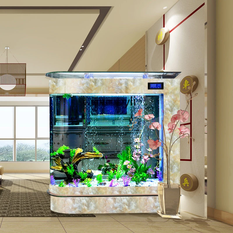 弾丸水槽水族館大型魚グローブパーティション生態ガラス水槽バー - Aquarium Fish Big のレビューと価格