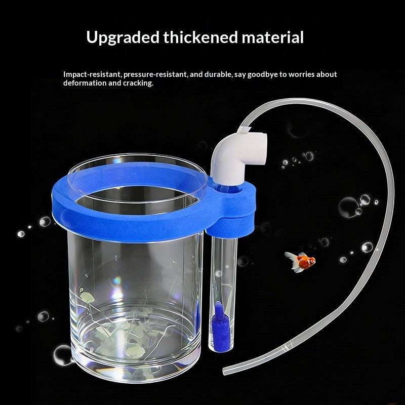 透明アクリル製魚繁殖ボックス、水ポンプ付きフローティング孵化 - Aquarium Fish Food のレビューと価格