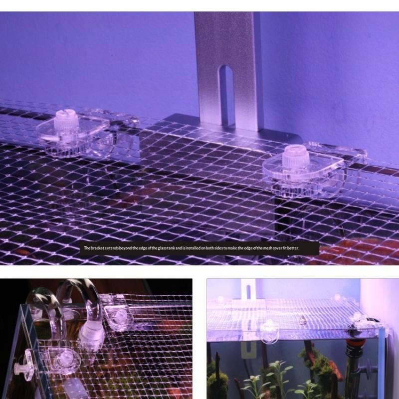 1 個の抗脱出魚タンクネット信頼性の高い水槽ガードはペットの - Aquarium Fish Net のレビューと価格