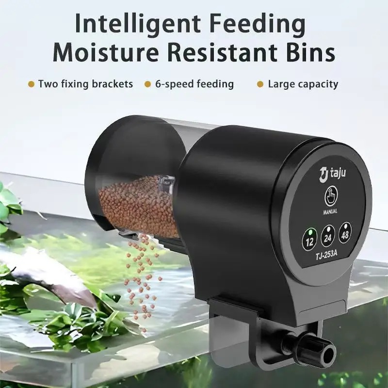水槽フィーダー インテリジェントな時間指定フィーダー 観賞魚 - Aquarium Fish Food のレビューと価格