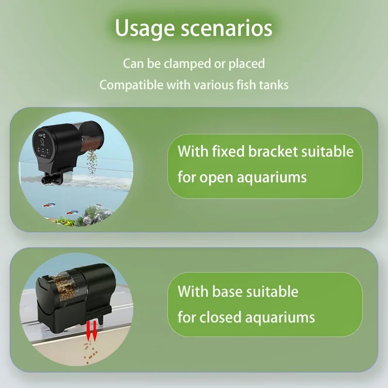 水槽フィーダー インテリジェントな時間指定フィーダー 観賞魚 - Aquarium Fish Food のレビューと価格