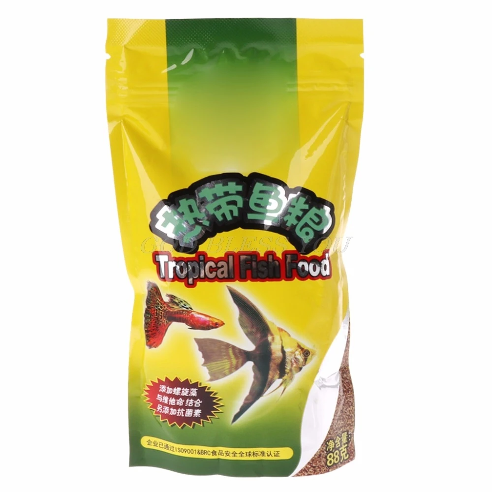 水族館タンク 熱帯魚の餌 小魚の餌 穀物 88g おいしい餌 - Aquarium Fish Food のレビューと価格