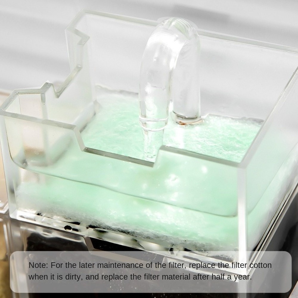 3in1外部式水槽フィルター プラスチック製静音フィッシュタ - Aquarium Fish Waste Collector のレビューと価格