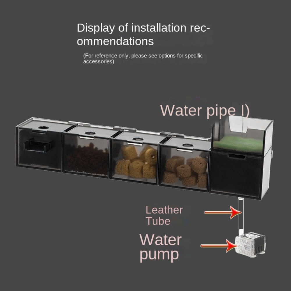 3in1外部式水槽フィルター プラスチック製静音フィッシュタ - Aquarium Fish Waste Collector のレビューと価格