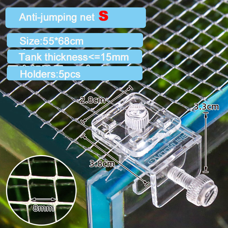 新鮮な海水水槽、水族館カバー、エスケープネット、外部フィルタ - Aquarium Fish Net のレビューと価格