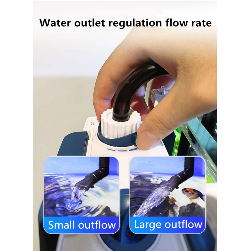 SUNSUN 新型水槽フィルター YBF-500 酸素濾過一 - Aquarium Fish Waste Collector のレビューと価格