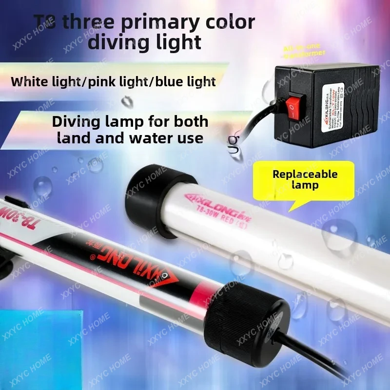 ZC水槽用ダイビングランプ、水草タンク、水槽用三原色太陽光、 - Aquarium Fish Lamp のレビューと価格