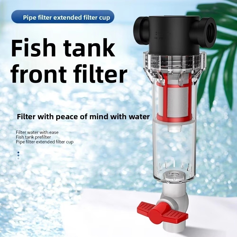 1/2 3/4 メスネジ水槽糞便分離器ステンレス鋼フィルター - Aquarium Fish Waste Collector のレビューと価格
