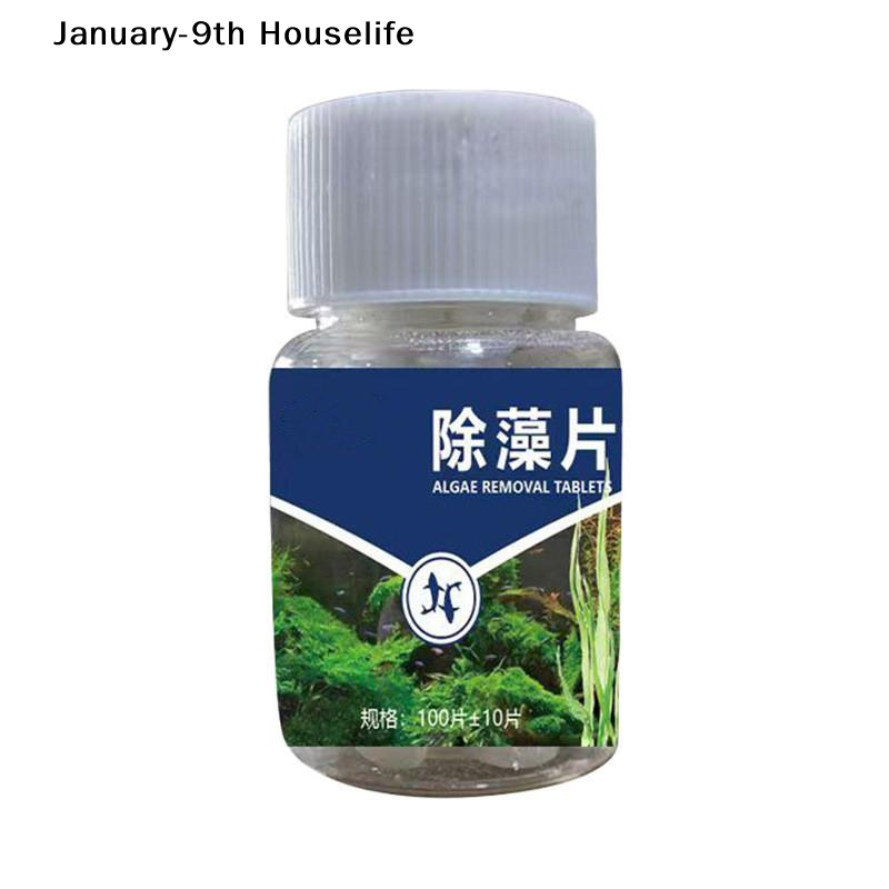 1/2/3 ボトル水族館藻類クリーナー錠剤グリーンブルーブラ - Aquarium Fish Green のレビューと価格