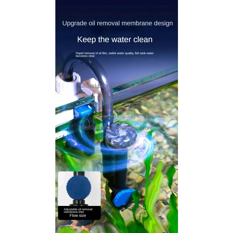 3 in 1 吊り下げ式背面外部水槽フィルター 生物学的鯉水 - Aquarium Fish Waste Collector のレビューと価格