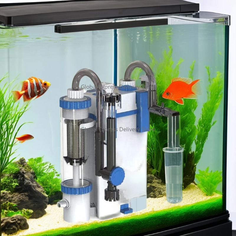 3 in 1 吊り下げ式背面外部水槽フィルター 生物学的鯉水 - Aquarium Fish Waste Collector のレビューと価格