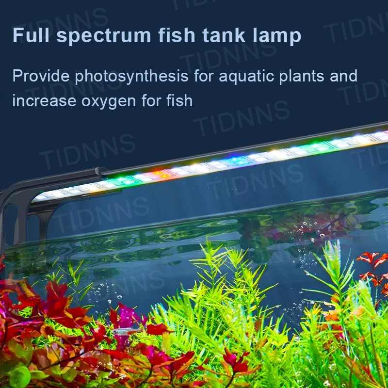 水族館ライト Led 植物成長照明拡張可能な防水クリップオン - Aquarium Fish Lamp のレビューと価格