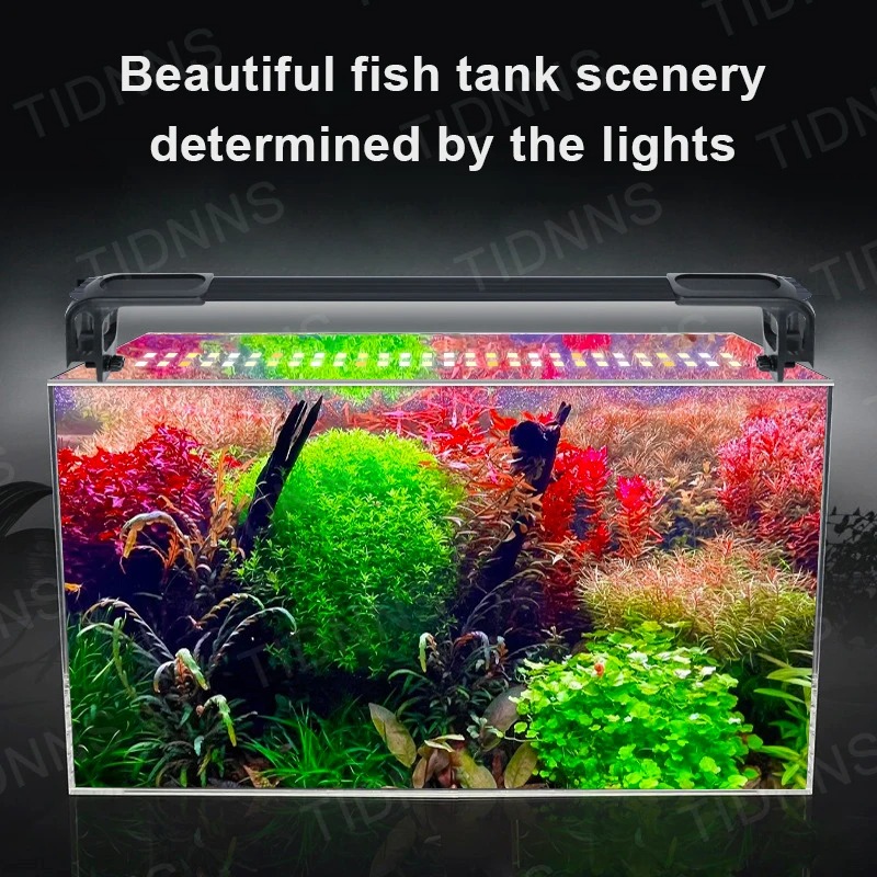 水族館ライト Led 植物成長照明拡張可能な防水クリップオン - Aquarium Fish Lamp のレビューと価格